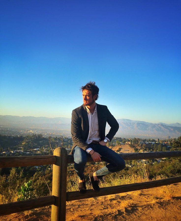 Rían in the Los Angeles hills